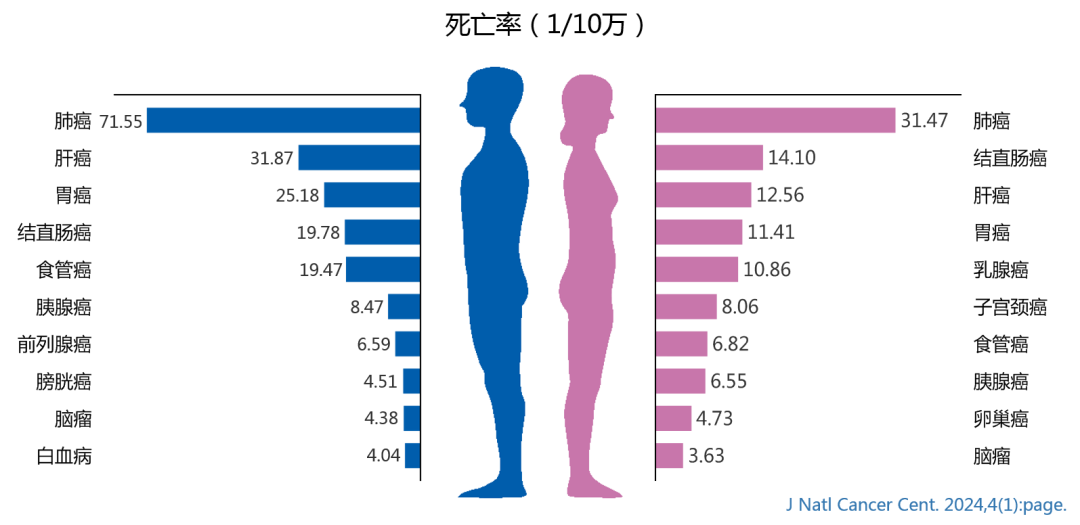 国家癌症中心发布：2024年全国癌症报告(图1)