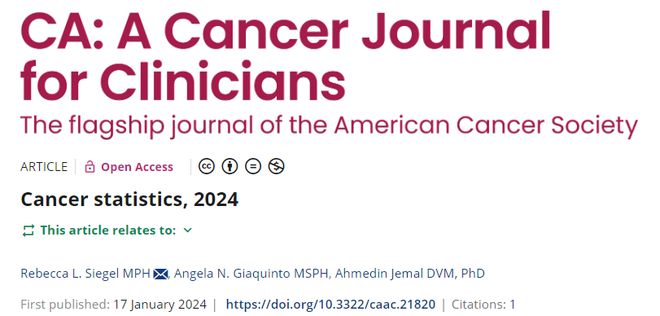 2024美国癌症报告：死亡率逐年下降避免410万人死亡！是因为做了这几件重要的事(图1)