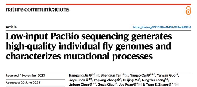 NatureCommun丨张勇与阮珏团队合作开发低DNA用量、无扩增的PacBio建库技术LILAP(图1)