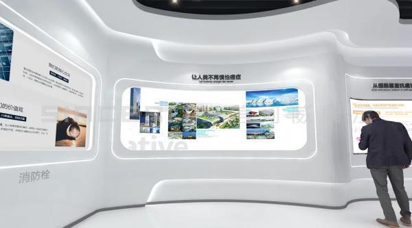 医疗生物科技展厅设计案例推荐-深圳信可威(图4)