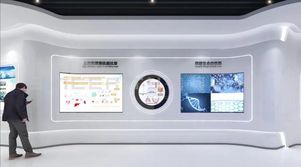 医疗生物科技展厅设计案例推荐-深圳信可威(图5)