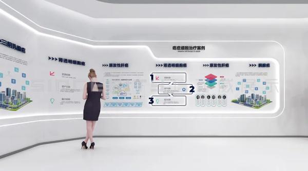 医疗生物科技展厅设计案例推荐-深圳信可威(图9)