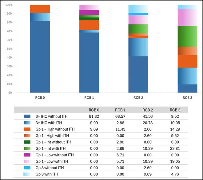 HER2+乳腺癌的多样性：肿瘤内异质性、低水平HER2基因扩增及其对新辅助治疗反应的影响(图5)