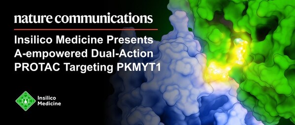 《自然•通讯》：英矽智能利用AI开发新型PKMYT1靶向蛋白降解嵌合体(图1)