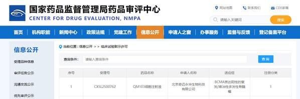 博腾生物热烈祝贺奇迈永华CAR-NK新药获临床试验默示许可(图1)