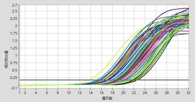大规模新冠核酸筛查中出现的异常扩增曲线分析(图10)