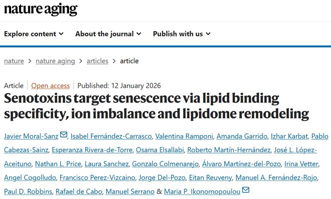 “以毒攻毒”抗衰奥秘就藏于海葵毒液！物理穿孔击杀衰老细胞！(图1)